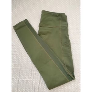 Olive Green Leggings